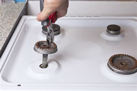 burner removal gas stove